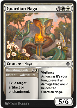 Guardian Naga (Banishing Coils)