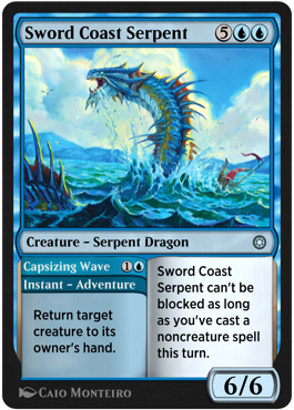 Sword Coast Serpent (Capsizing Wave)