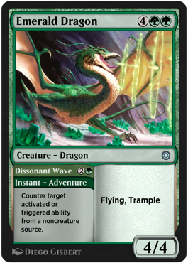 Emerald Dragon (Dissonant Wave)