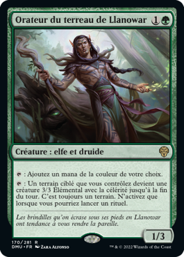 Orateur du terreau de Llanowar