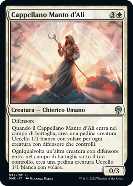 Cappellano Manto d'Ali