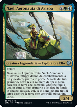 Nael, Aeronauta di Avizoa