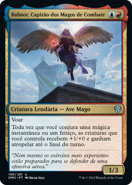 Balmor, Capitão dos Magos de Combate