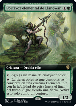 Portavoz elemental de Llanowar