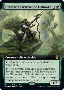 Orateur du terreau de Llanowar