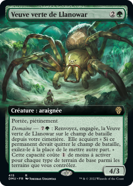 Veuve verte de Llanowar