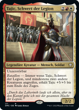 Tajic, Schwert der Legion