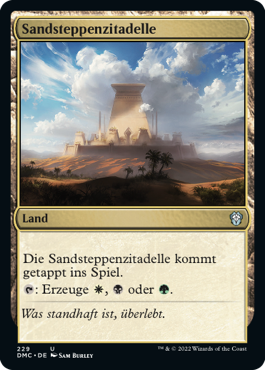 Sandsteppenzitadelle