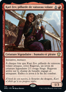 Kari Zev, pillarde de vaisseau volant