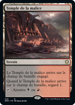 Temple de la malice