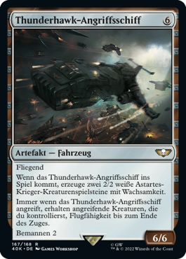 Thunderhawk-Angriffsschiff