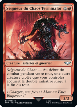 Seigneur du Chaos Terminator