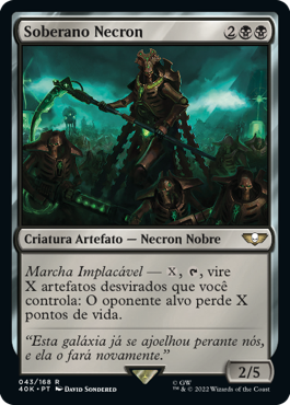 Soberano Necron