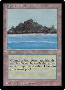 Tropical Island (Limited Edition Beta) - Gatherer - Magic: The 