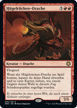 Hügelrücken-Drache