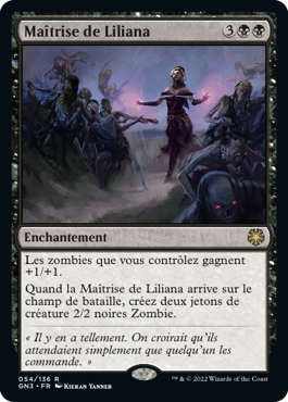 Maîtrise de Liliana