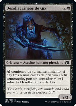 Desollacráneos de Gix