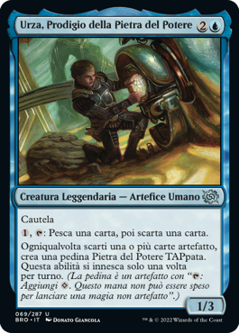 Urza, Prodigio della Pietra del Potere