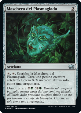 Maschera del Plasmagiada