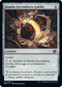 Bomba Incendiaria Goblin