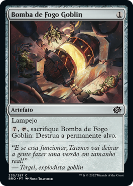 Bomba de Fogo Goblin