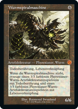 Wurmspiralmaschine