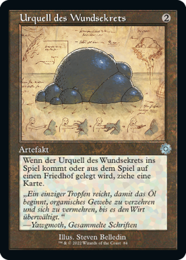 Urquell des Wundsekrets