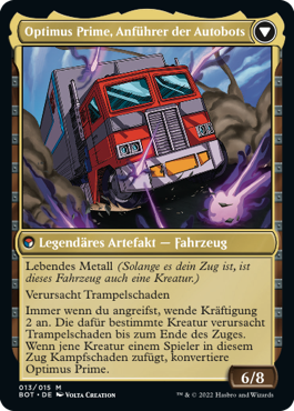 Optimus Prime, Anführer der Autobots