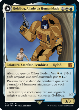 Goldbug, Aliado da Humanidade