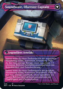 Soundwave, Oberster Captain