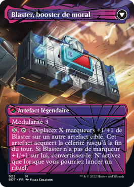 Blaster, booster de moral