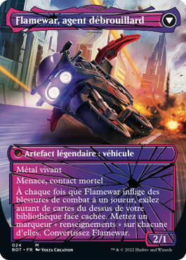 Flamewar, agent débrouillard