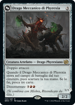 Drago Meccanico di Phyrexia