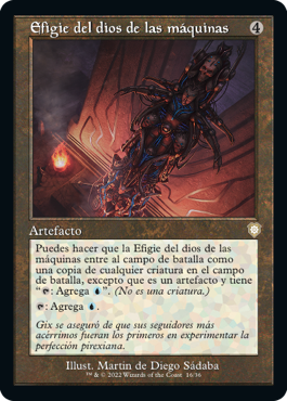 Efigie del dios de las máquinas (The Brothers' War Commander