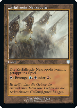 Zerfallende Nekropolis