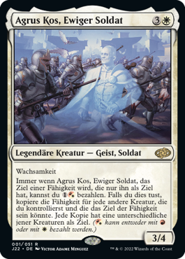 Agrus Kos, Ewiger Soldat