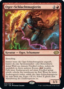 Oger-Schlachtmagierin