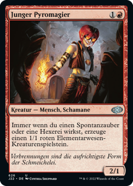 Junger Pyromagier