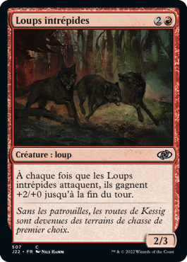 Loups intrépides