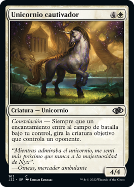 Unicornio cautivador