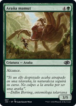 Araña mamut