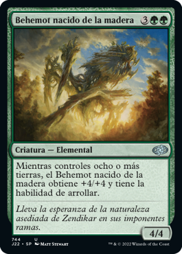 Behemot nacido de la madera