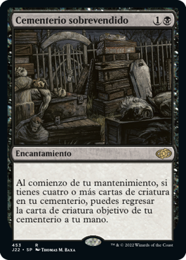 Cementerio sobrevendido