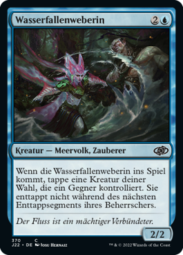 Wasserfallenweberin