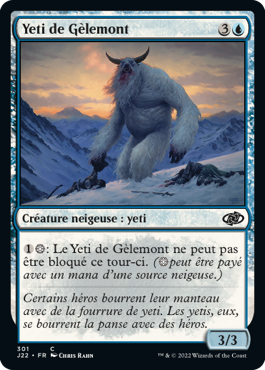 Yeti de Gèlemont