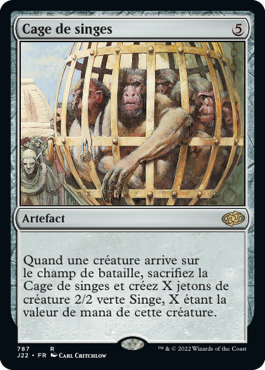 Cage de singes