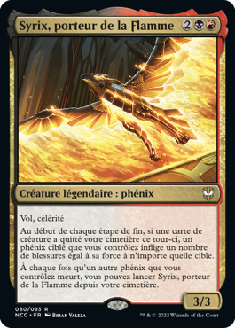 Syrix, porteur de la Flamme