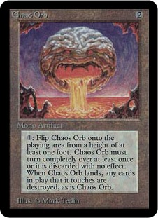 Chaos Orb (Limited Edition Alpha) - Gatherer - Magic: The Gathering