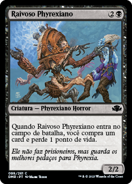 Raivoso Phyrexiano