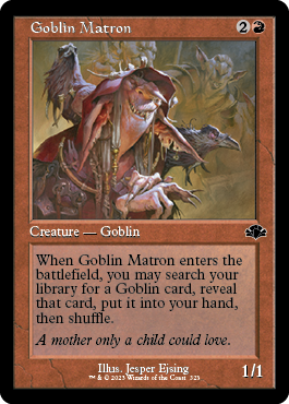 Goblin Matron (Dominaria Remastered) - Gatherer - Magic: The Gathering